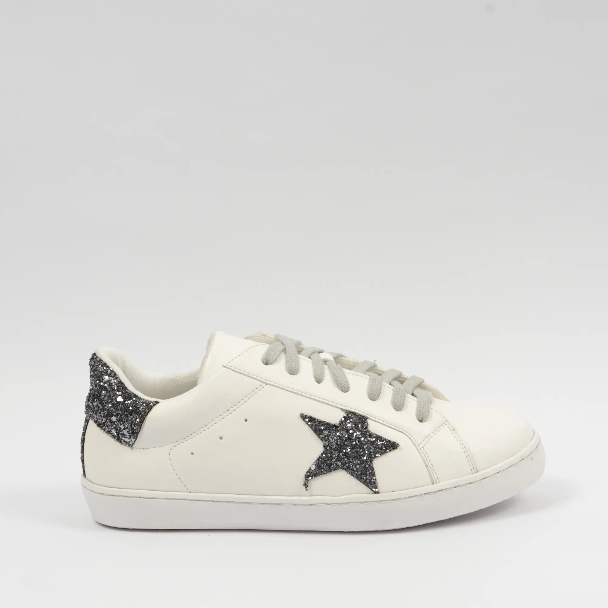 White Glitter Anciano