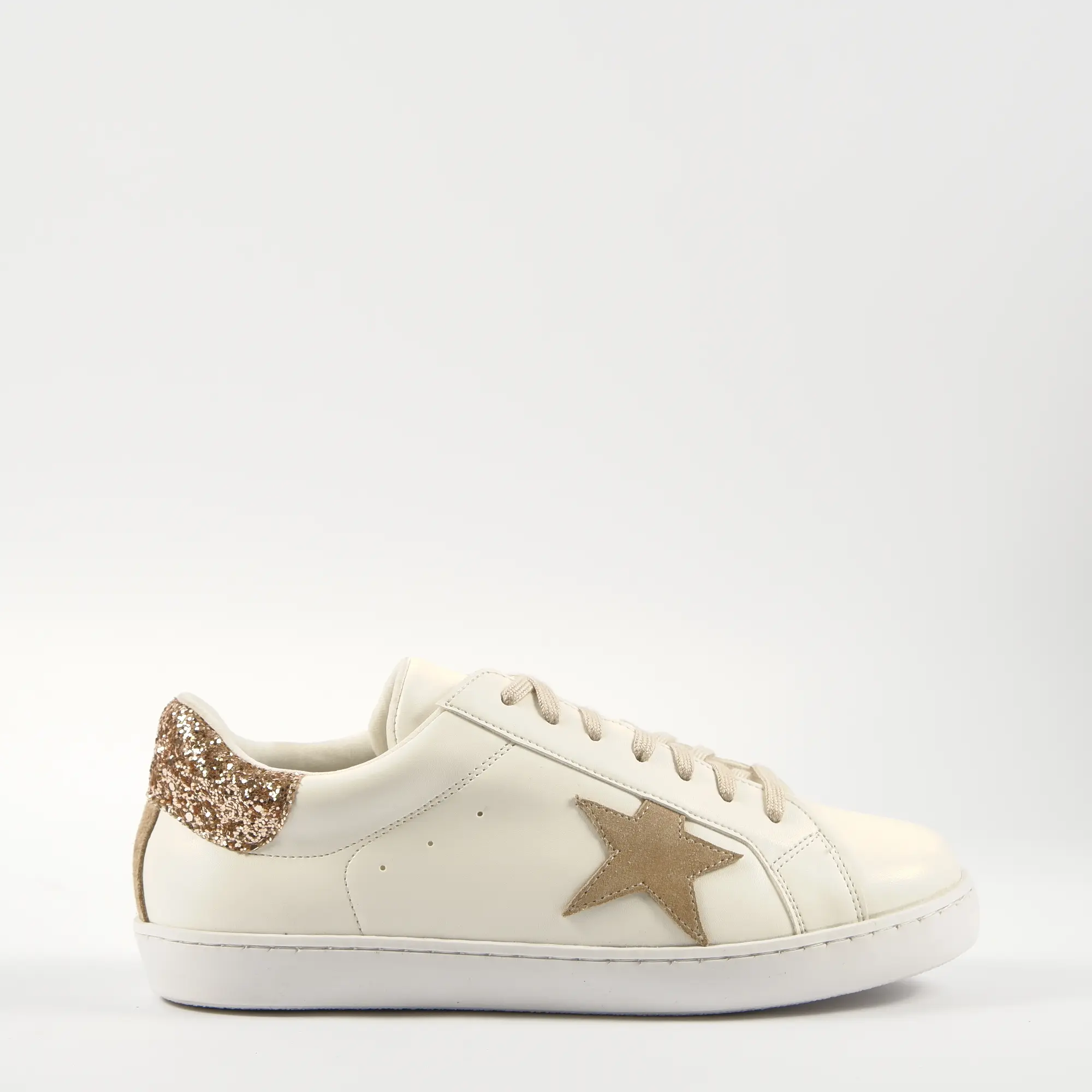 Beige-Glitter-Champagne